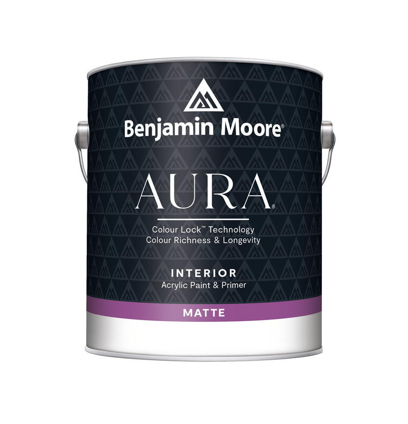 Aura Waterborne Interior Paint - Matte Finish 522