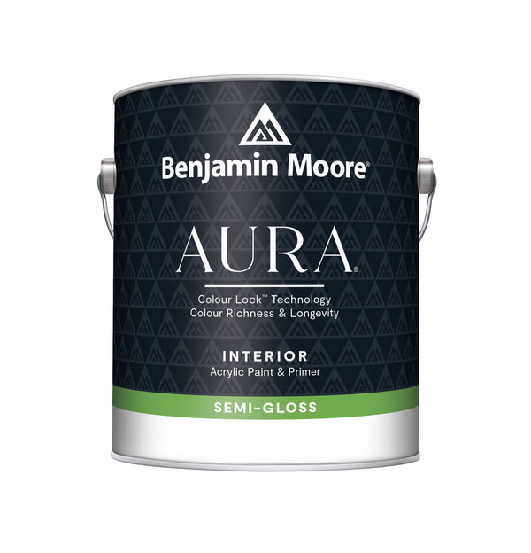 Aura Waterborne Interior Paint - Semi-Gloss Finish 528
