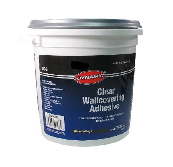Clear Wallcovering Adhesive